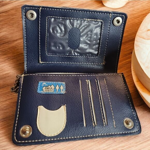 Paul Frank Y2K RaRe Nautical Wallet w/ FREE PRELOVED BETSEY JOHNSON COSMETIC BAG - Picture 3 of 9